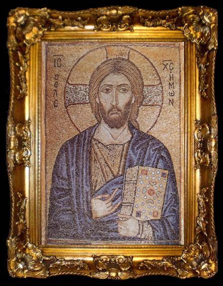 framed  unknow artist The Theophany in Christ, ta009-2